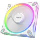 ASUS Prime MR120 ARGB Fan, PWM - 120mm, White - Reverse Blade ASUS Prime MR120 ARGB Fan, PWM - 120mm, White - Reverse Blade