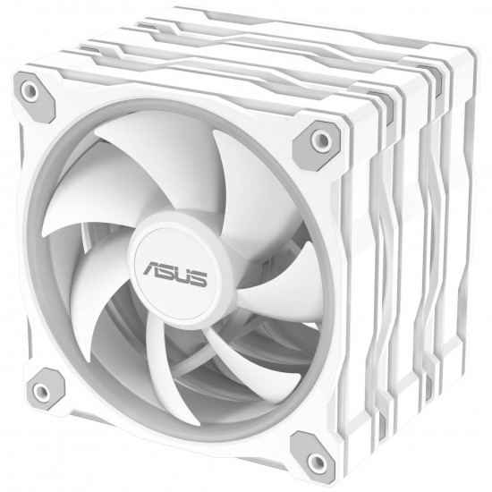 ASUS Prime MR120 ARGB Fan, PWM, Aura Sync - 120mm, White - (Beyaz Renk 3'lü Set) ASUS Prime MR120 ARGB Fan, PWM, Aura Sync - 120mm, White - (Beyaz Renk 3'lü Set)