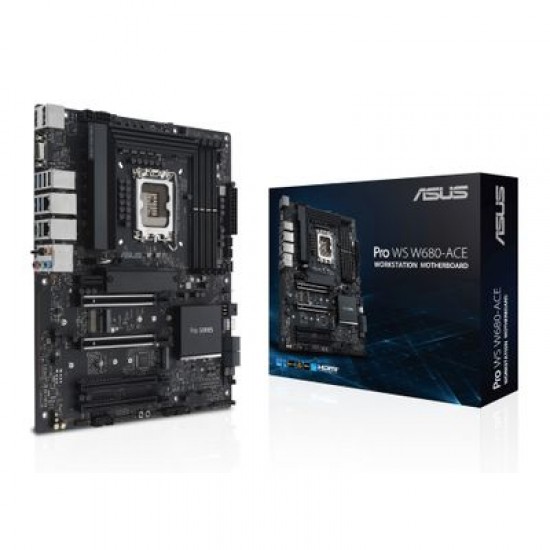 ASUS Pro WS W680-ACE - ATX Anakart - Socket LGA1700 - Intel W680 Chipset