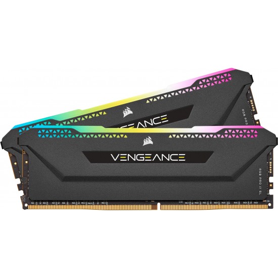 Corsair VENGEANCE RGB PRO SL 32GB (2 x 16GB) DDR4 DRAM 3600MHz C18 Memory Kit Corsair VENGEANCE RGB PRO SL 32GB (2 x 16GB) DDR4 DRAM 3600MHz C18 Memory Kit