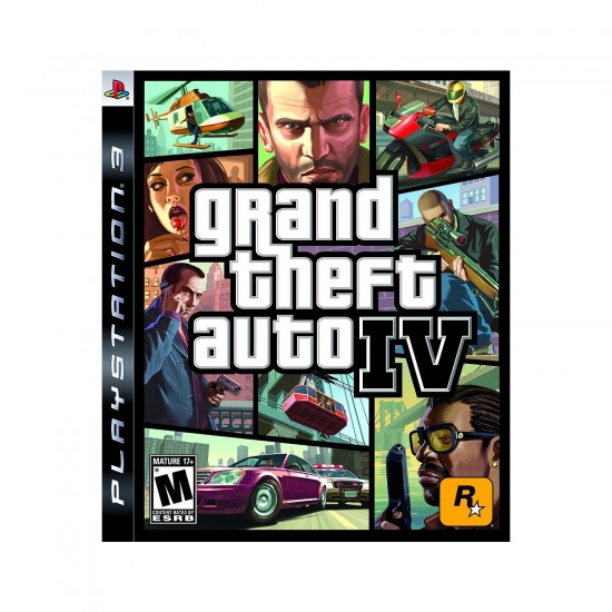 Gta 4 PS3 Oyunu - Rockstar Games - Grand Theft Auto IV