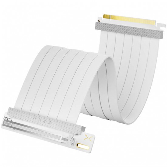 TRYX STRING PCIe 5.0 x16 Riser cabel, 300mm - White