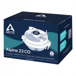 Arctic Alpine 23 CO Compact AMD (AM4-AM5) CPU Cooler for Continuous Operation