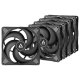 Arctic P14 MAX Fan 14cm (140mm) PWM - Siyah - 5 Adet Set - ACFAN00290A Arctic P14 MAX Fan 14cm (140mm) PWM - Siyah - 5 Adet Set - ACFAN00290A