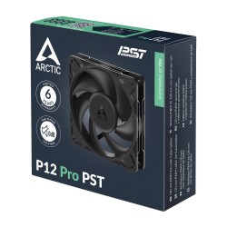 Arctic P12 Pro 120mm PWM PST - Fan (Black) Arctic P12 Pro 120mm PWM PST - Fan (Black)