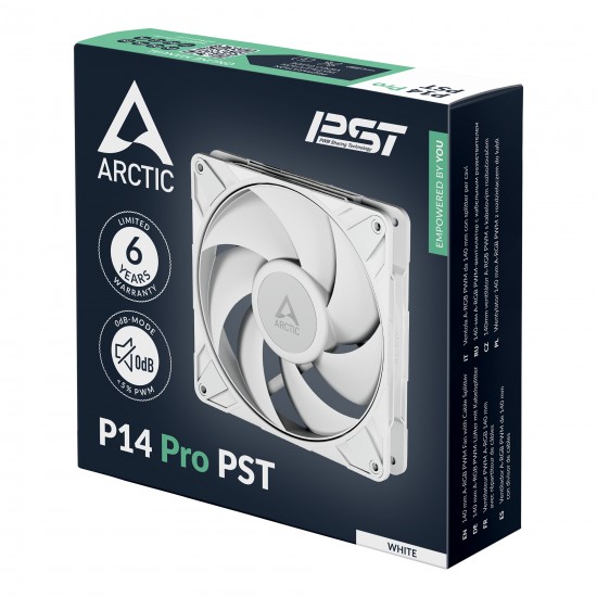 Arctic P14 Pro 140mm PWM PST - Fan (White) Arctic P14 Pro 140mm PWM PST - Fan (White)