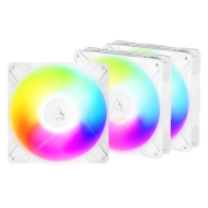 Arctic P14 Pro Reverse A-RGB 140mm PWM PST - Fan (White) - 3 Pack