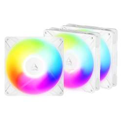 Arctic P14 Pro Reverse A-RGB 140mm PWM PST - Fan (White) - 3 Pack
