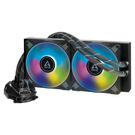 ARCTIC Liquid Freezer II 280 A-RGB Multi Compatible All-in-One CPU Water Cooler (ACFRE00106A)