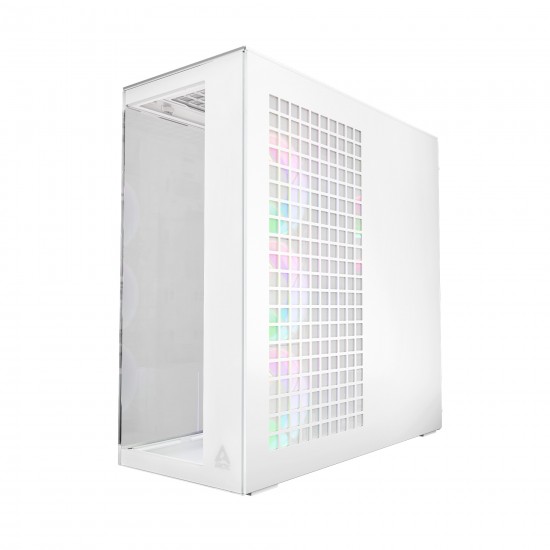ARCTIC Xtender Bilgisayar Kasası, E-ATX, RGB, Tempered Glass - Dahili 5 Fan (Riser ve Gpu Holder Dahil) - Beyaz ARCTIC Xtender Bilgisayar Kasası, E-ATX, RGB, Tempered Glass - Dahili 5 Fan (Riser ve Gpu Holder Dahil) - Beyaz
