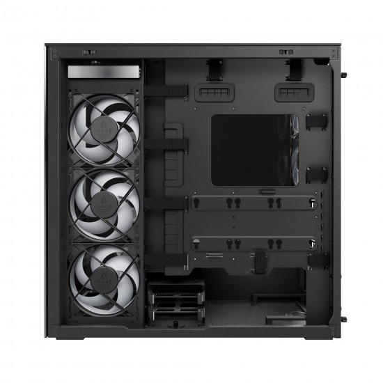 ARCTIC Xtender Bilgisayar Kasası, E-ATX, RGB - Dahili 5 Fan - Siyah - Ayna Cam ARCTIC Xtender Bilgisayar Kasası, E-ATX, RGB - Dahili 5 Fan - Siyah - Ayna Cam