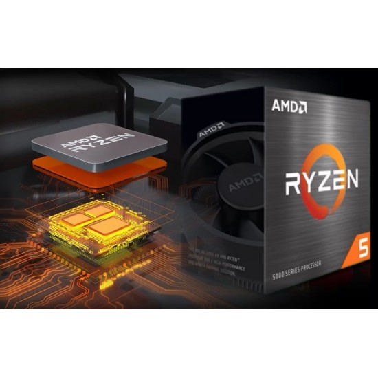 AMD Ryzen 5 5600 3.5 GHz 6 Çekirdek 32MB Cache Am4 Soket 7nm İşlemci (Kutu Ürün)