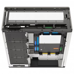 HAVN HS 420 VGPU Bilgisayar Kasası, E-ATX, Tempered Glass - Beyaz Renk (PCIe 5.0 Riser Kablosu Dahil)