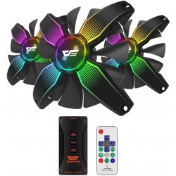 Aigo - Talon  A-RGB 3x12cm Fan Kit Set + Kontrolcü + Uzaktan Kumanda Aigo - Talon  A-RGB 3x12cm Fan Kit Set + Kontrolcü + Uzaktan Kumanda