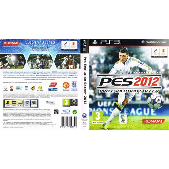 Pes 2012 PS3 Oyunu - Konami