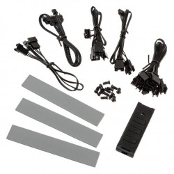 Lian Li BR120 D-ARGB PWM Fan 3-lü Paket + Kontrolcü Dahil, Siyah - 120mm  Lian Li BR120 D-ARGB PWM Fan 3-lü Paket + Kontrolcü Dahil, Siyah - 120mm