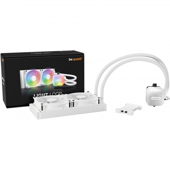 be quiet! LIGHT LOOP 240mm All-in-One Sıvı İşlemci Soğutucusu - White be quiet! LIGHT LOOP 240mm All-in-One Sıvı İşlemci Soğutucusu - White