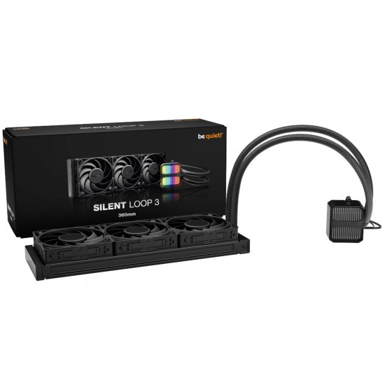 be quiet! Silent Loop 3 AIO Cooler, A-RGB - 360mm be quiet! Silent Loop 3 AIO Cooler, A-RGB - 360mm