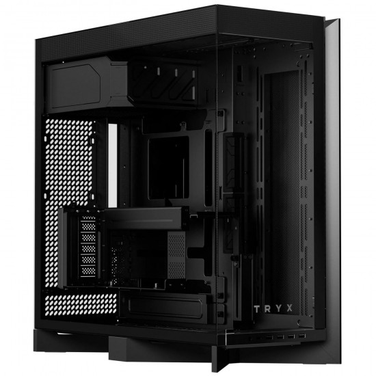 TRYX LUCA L70 PC Case, Mid-Tower, E-ATX, Tempered Glass – Siyah Renk TRYX LUCA L70 PC Case, Mid-Tower, E-ATX, Tempered Glass – Siyah Renk