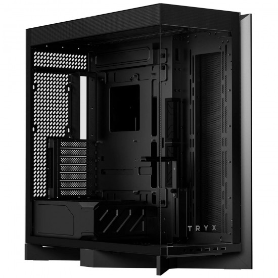 TRYX LUCA L70 PC Case, Mid-Tower, E-ATX, Tempered Glass – Siyah Renk TRYX LUCA L70 PC Case, Mid-Tower, E-ATX, Tempered Glass – Siyah Renk