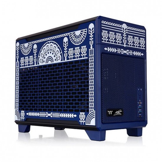 Thermaltake TR100 Koralie Edition Cobalt Blue - Mini-ITX Case