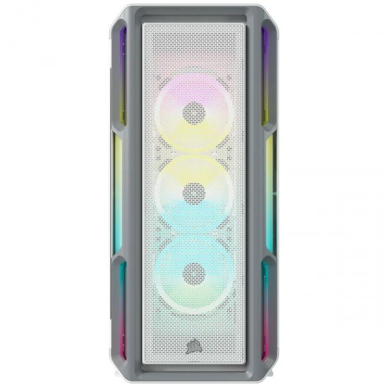 Corsair iCUE 5000T Tempered Glass RGB USB 3.1 ATX Mid Tower Kasa - Beyaz