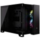 Corsair 2500X Link RGB Micro-ATX PC Case - Tempered Glass - Black