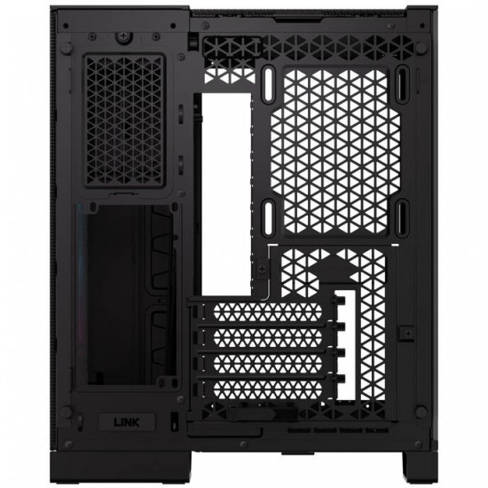 Corsair 2500X Link RGB Micro-ATX PC Case - Tempered Glass - Black