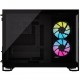 Corsair 2500X Link RGB Micro-ATX PC Case - Tempered Glass - Black