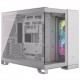 Corsair 2500X Link RGB Micro-ATX PC Case - Tempered Glass - White