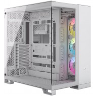 Corsair iCUE LINK 6500X RGB Tempered Glass White USB 3.2 ATX Mid Tower Kasa