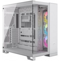 Corsair iCUE LINK 6500X RGB Tempered Glass White USB 3.2 ATX Mid Tower Kasa Corsair iCUE LINK 6500X RGB Tempered Glass White USB 3.2 ATX Mid Tower Kasa