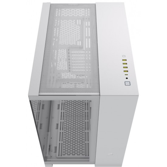 Corsair iCUE LINK 6500X RGB Tempered Glass White USB 3.2 ATX Mid Tower Kasa