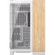 Corsair 6500X Mid-Tower Dual Chamber PC Case, White/Bamboo (CC-9011284-WW)