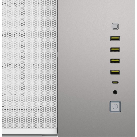 CORSAIR 6500X Mid-Tower Dual Chamber PC Case, White/Satin Gray Aluminum, CC-9011285-WW CORSAIR 6500X Mid-Tower Dual Chamber PC Case, White/Satin Gray Aluminum, CC-9011285-WW