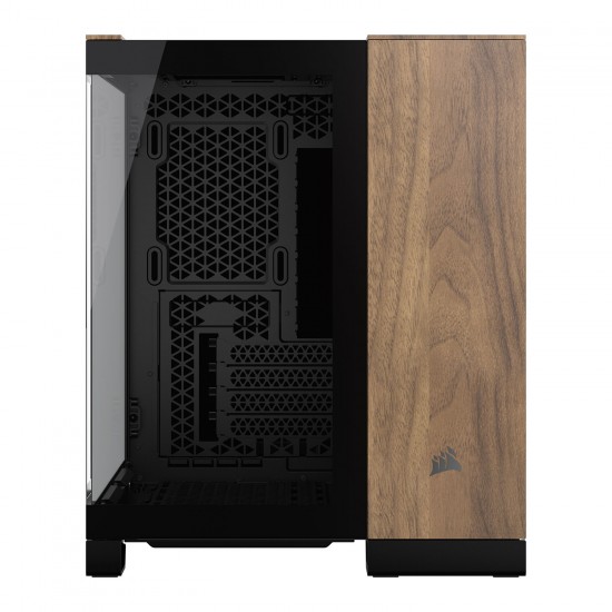 Corsair 2500X Black/Walnut Dual Chamber Tempered Glass Computer Case Corsair 2500X Black/Walnut Dual Chamber Tempered Glass Computer Case