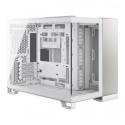 Corsair 2500X White/Satin Grey Aluminium Dual Chamber Tempered Glass Computer Case Corsair 2500X White/Satin Grey Aluminium Dual Chamber Tempered Glass Computer Case