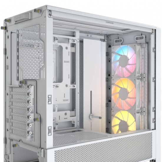 Corsair Frame 4000D RS ARGB - PC Case - Tempered Glass - White