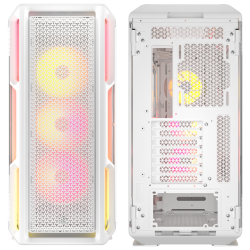 Corsair iCUE LINK 5000T LX Fan Dahil Bilgisayar Kasası, E-ATX, RGB, Tempered Glass - Beyaz  Corsair iCUE LINK 5000T LX Fan Dahil Bilgisayar Kasası, E-ATX, RGB, Tempered Glass - Beyaz