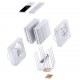 Jonsbo CC90 CPU Cooler, Dual Tower, 130mm PWM Fan, Display - White