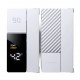 Jonsbo CC90 CPU Cooler, Dual Tower, 130mm PWM Fan, Display - White