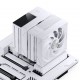Jonsbo CC90 CPU Cooler, Dual Tower, 130mm PWM Fan, Display - White