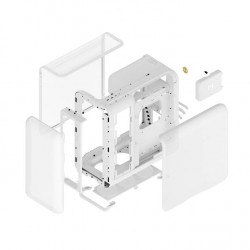 HYTE X50 Air - Snow White - PC Case