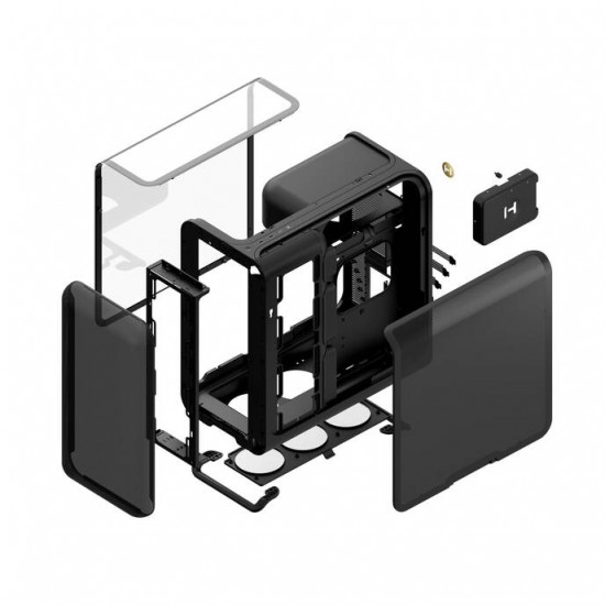 HYTE X50 Computer Case - Pitch Black HYTE X50 Computer Case - Pitch Black