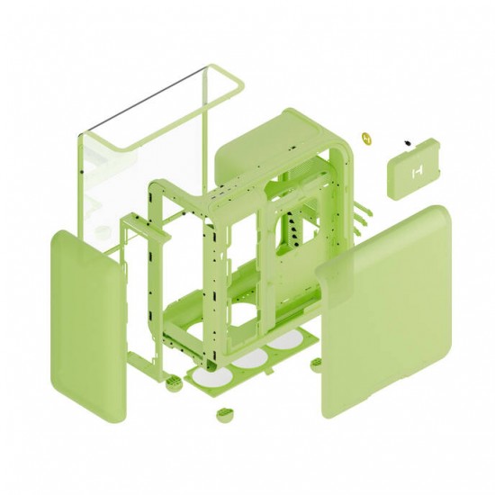 HYTE X50 Computer Case - Matcha Milk