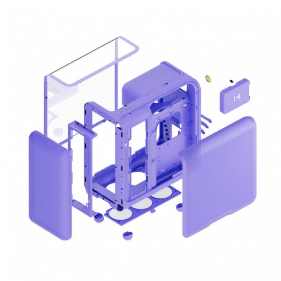 HYTE X50 Computer Case - Taro Milk