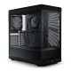 HYTE Y40 S-Tier Aesthetic Mid-Tower ATX Gaming Case (PCIE 4.0 Riser Kasaya Dahildir), Siyah Renk