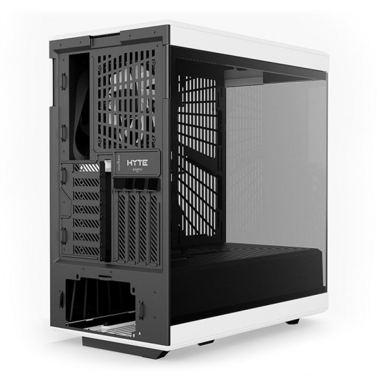 HYTE Y40 S-Tier Aesthetic Mid-Tower ATX Gaming Case (PCIE 4.0 Riser Kasaya Dahildir), Siyah&Beyaz Renk