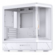 JONSBO D200 White Mini Tower Pc Case with Small Display (Cpu Data)