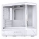 JONSBO D200 White Mini Tower Pc Case with Small Display (Cpu Data)
